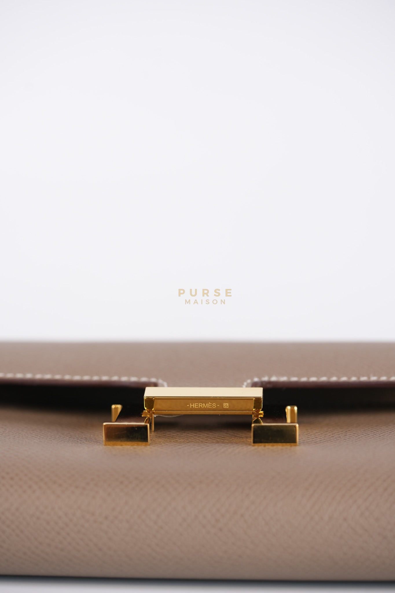 Constance To Go Etoupe Epsom Leather Gold Hardware Stamp B(2023) | Purse Maison Luxury Bags Shop