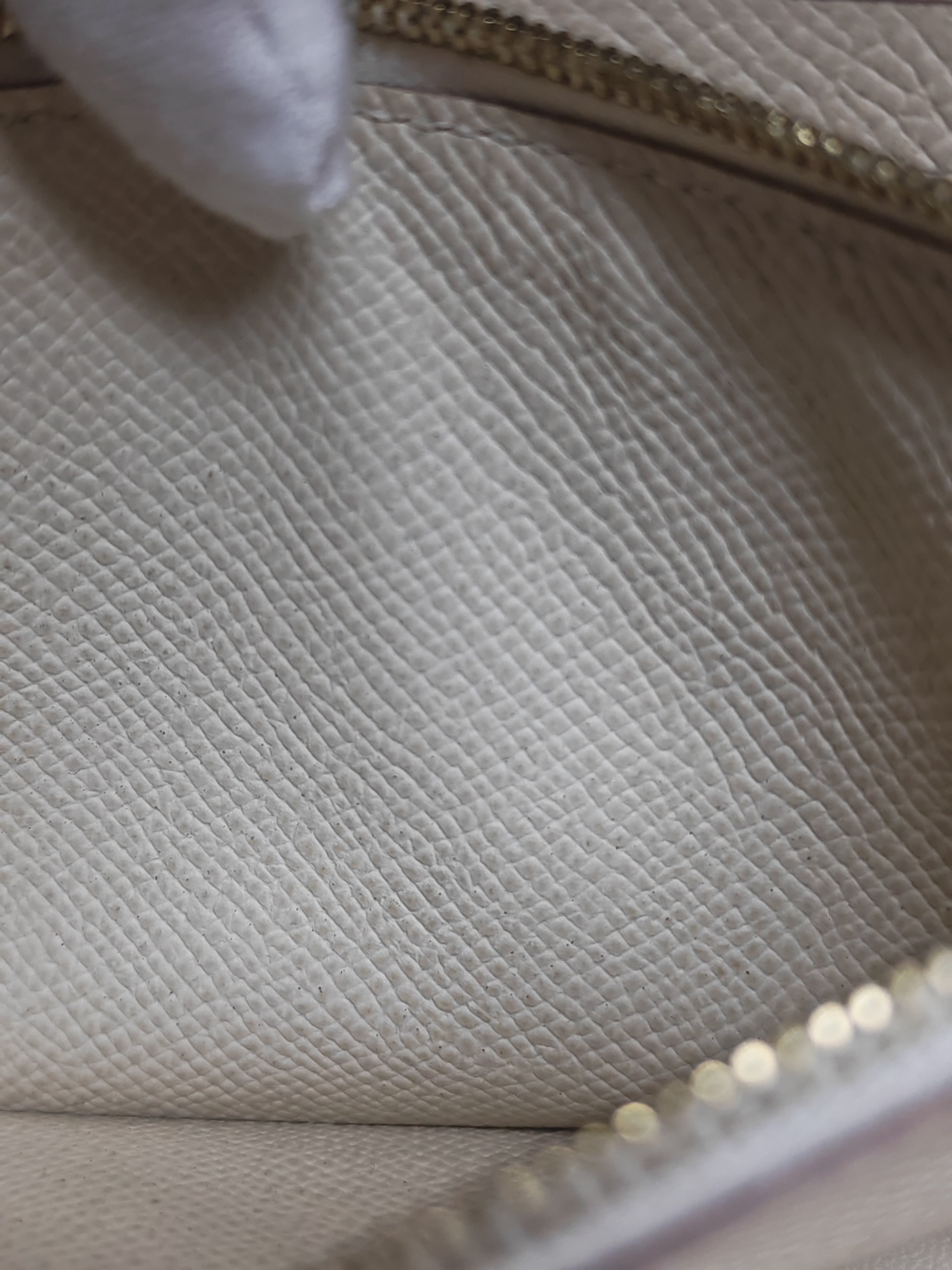 Constance To Go in Crai Epsom Leather and Gold Hardware Stamp U (2022) | Purse Maison Luxury Bags Shop