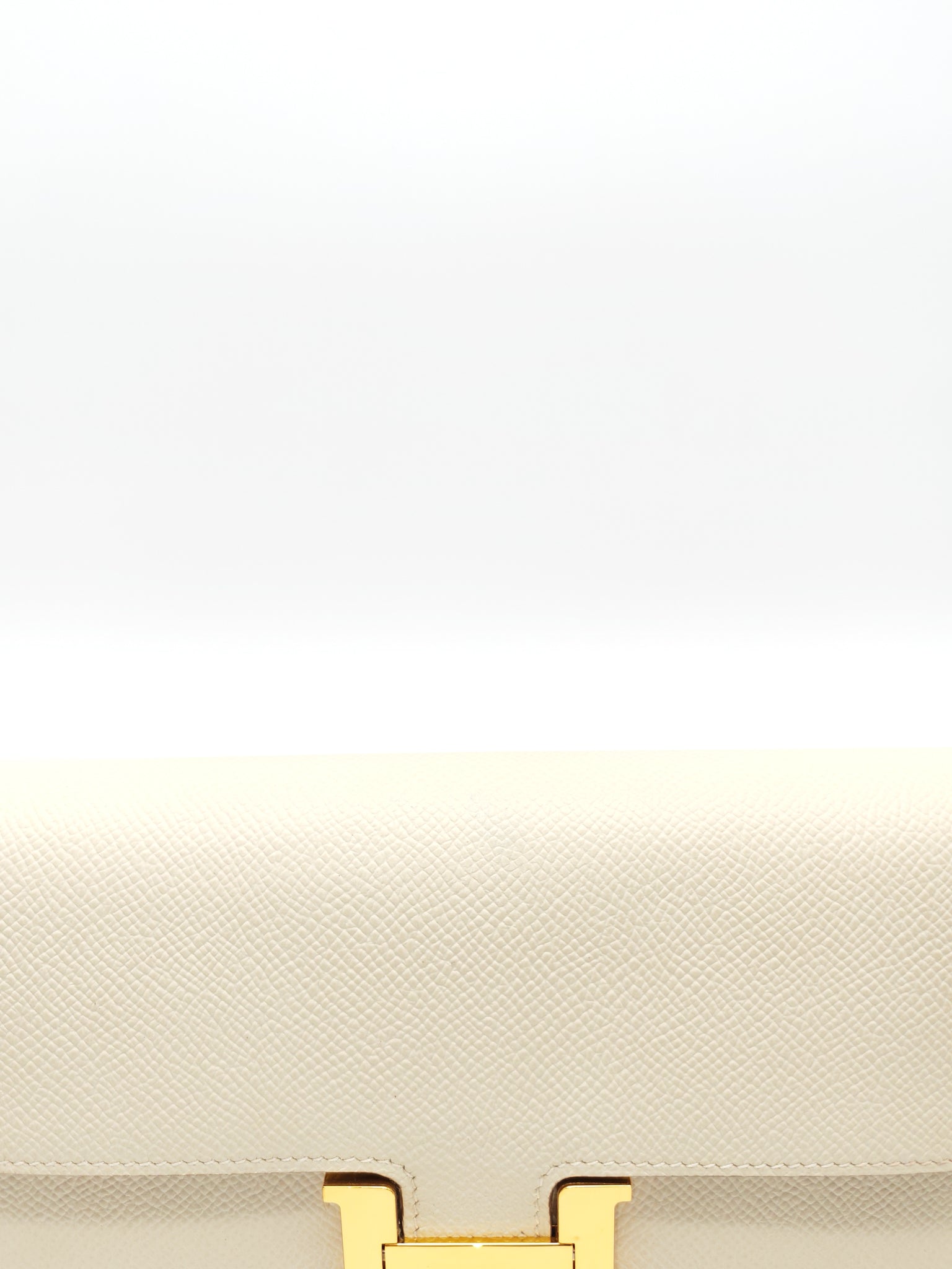 Constance To Go in Crai Epsom Leather and Gold Hardware Stamp U (2022) | Purse Maison Luxury Bags Shop