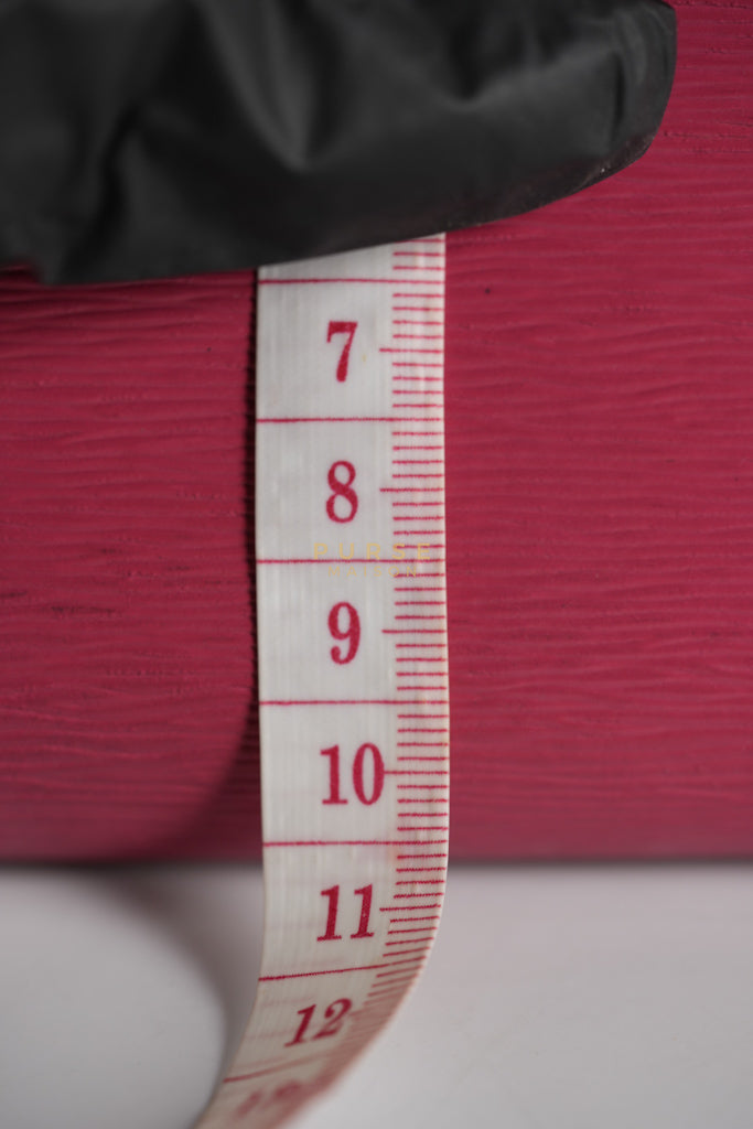 Continental Logo Long Zip Wallet in Pink Saffiano Leather & Gold Hardware | Purse Maison Luxury Bags Shop