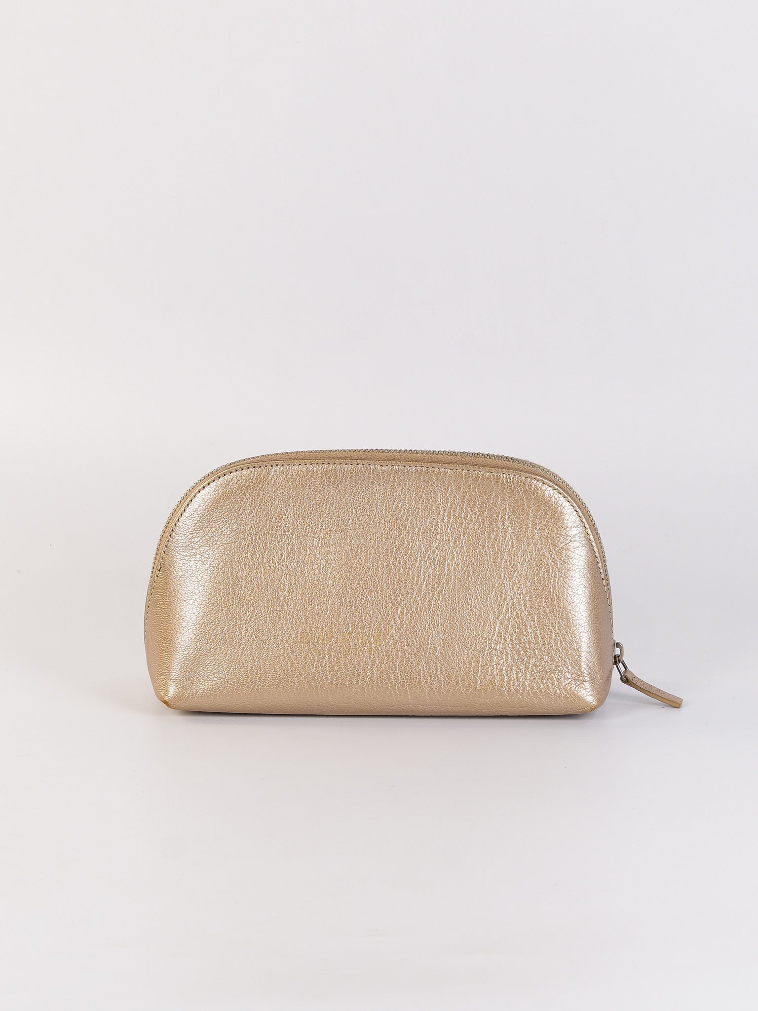 Cosmetic Case Metallic Goatskin Leather and Silver Hardware Series 11 | Purse Maison Luxury Bags Shop