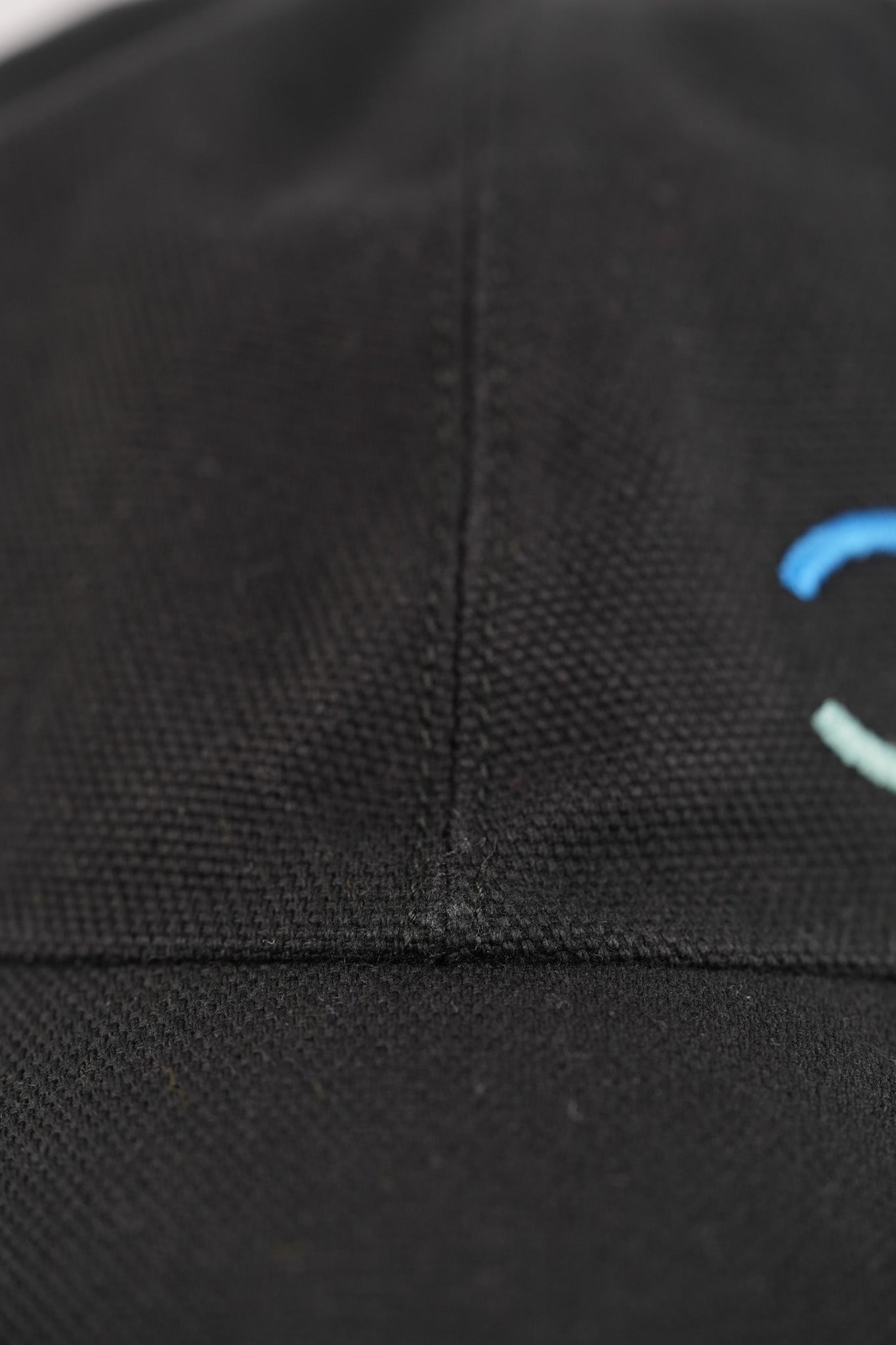 Cotton Baseball Cap in Black & CC Embosed Logo | Purse Maison Luxury Bags Shop