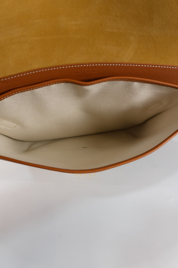 Coursier Messenger Bag in Tan | Purse Maison Luxury Bags Shop