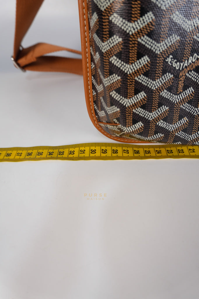 Coursier Messenger Bag in Tan | Purse Maison Luxury Bags Shop