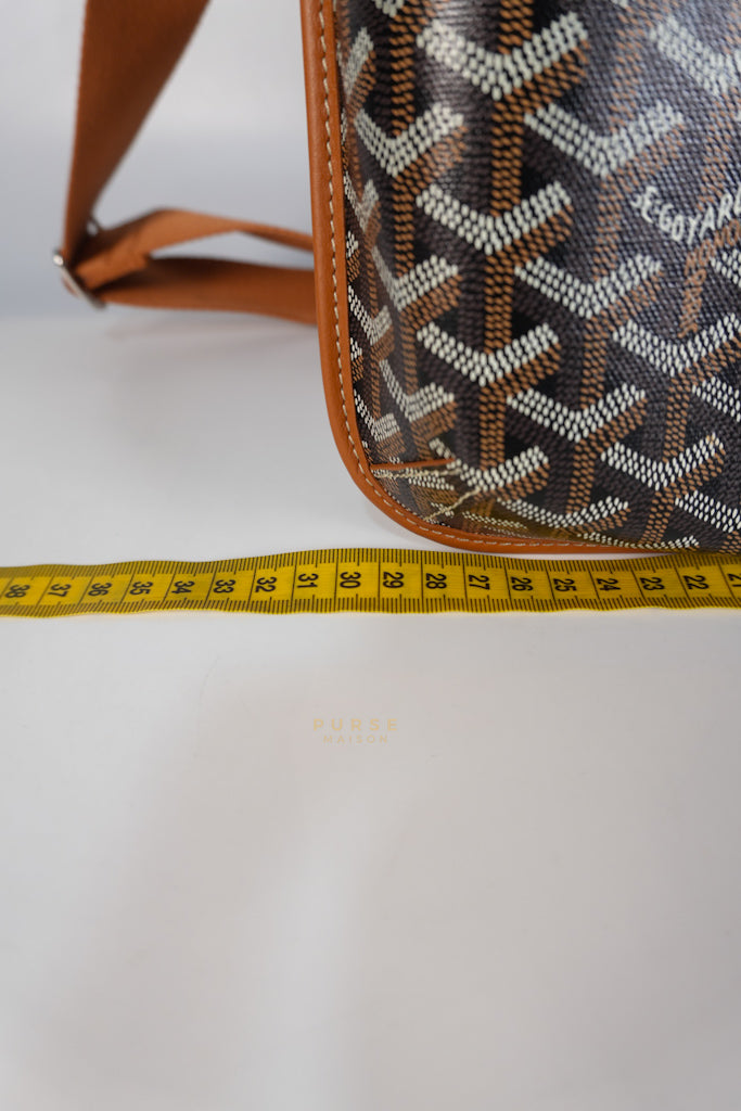 Coursier Messenger Bag in Tan | Purse Maison Luxury Bags Shop
