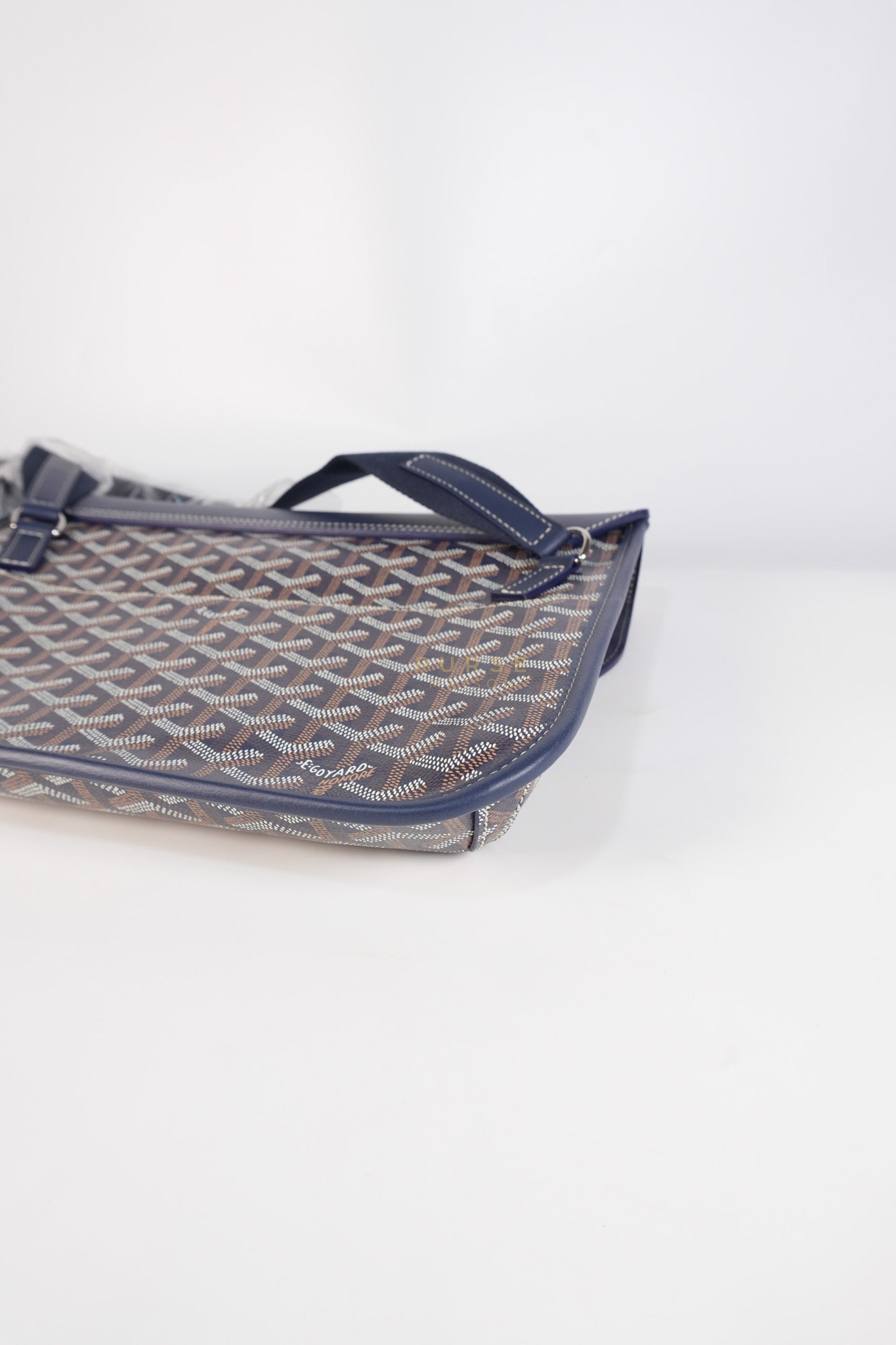 Coursier PM in Navy Blue | Purse Maison Luxury Bags Shop