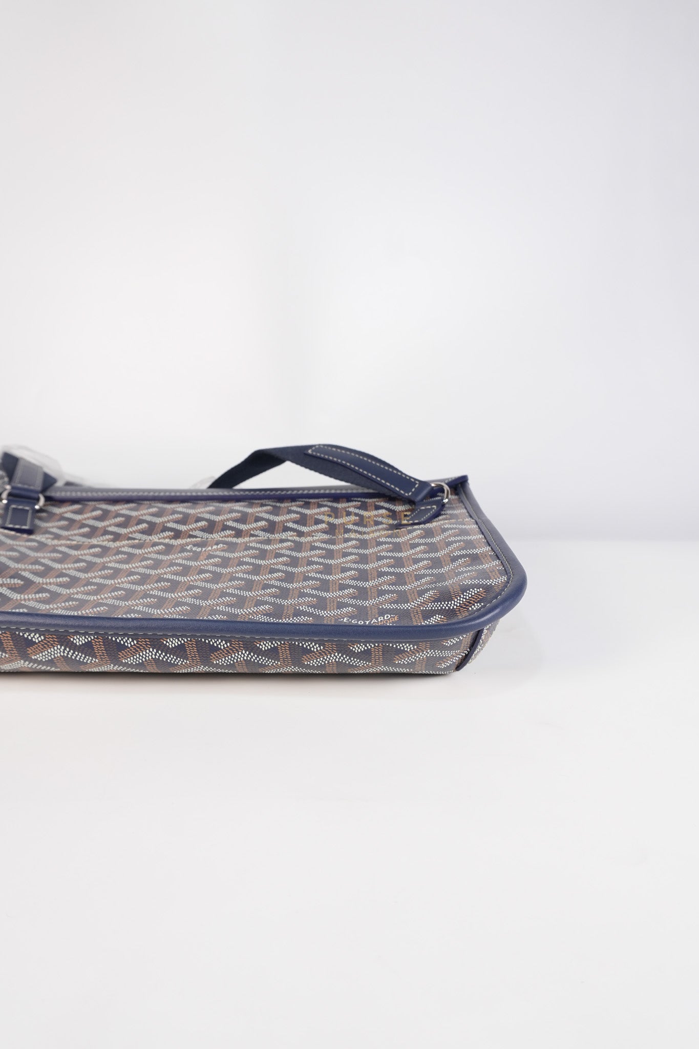 Coursier PM in Navy Blue | Purse Maison Luxury Bags Shop