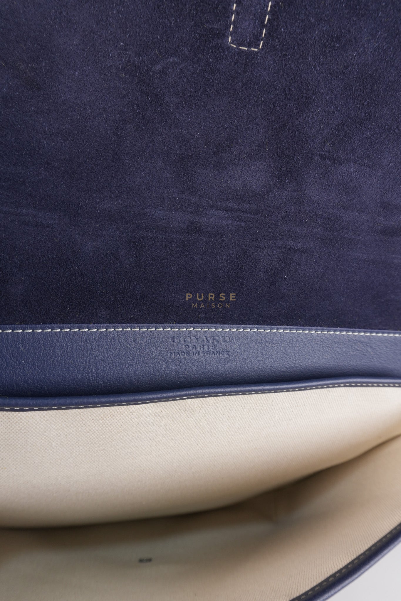 Coursier PM in Navy Blue | Purse Maison Luxury Bags Shop
