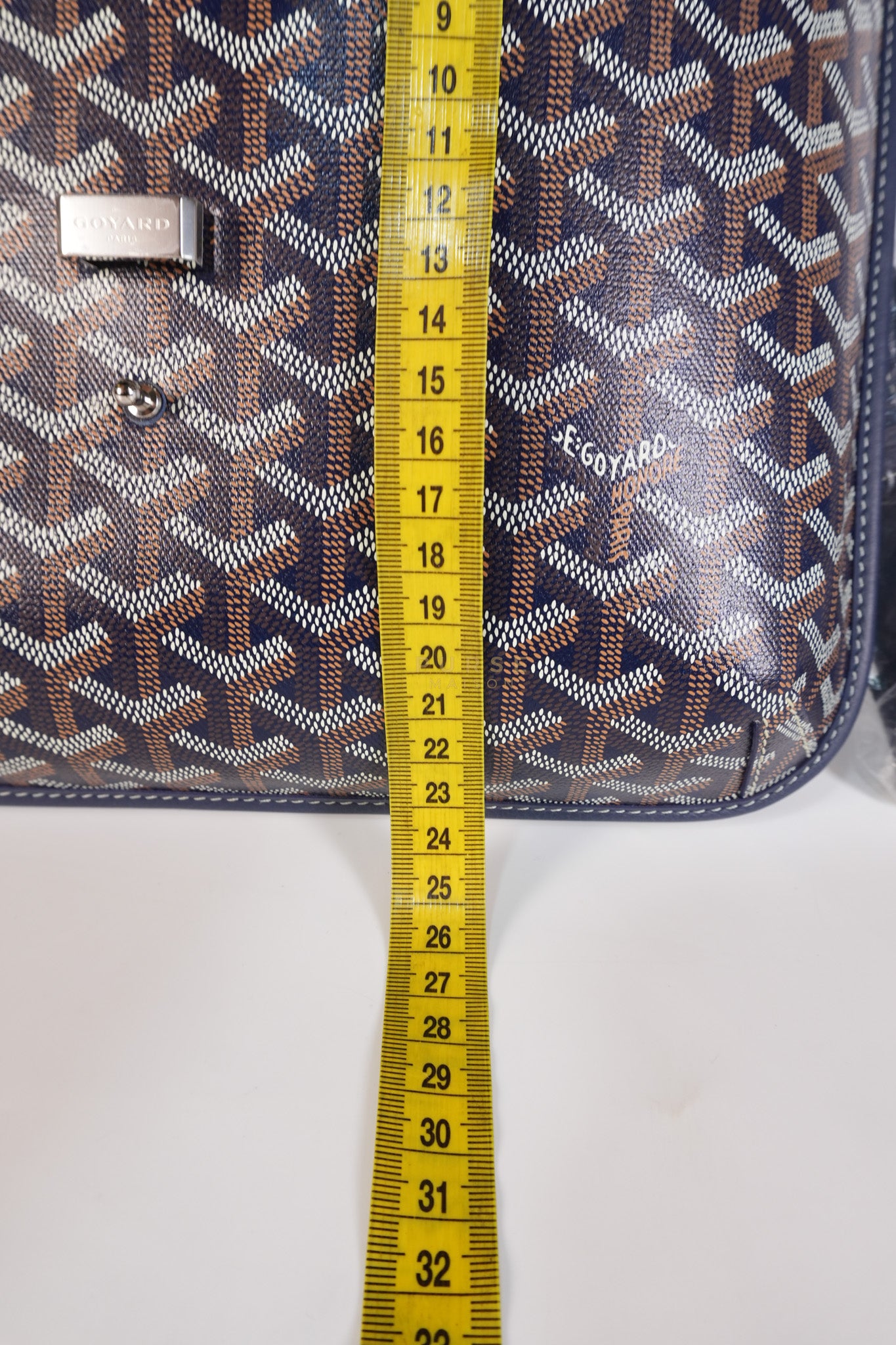 Coursier PM in Navy Blue | Purse Maison Luxury Bags Shop