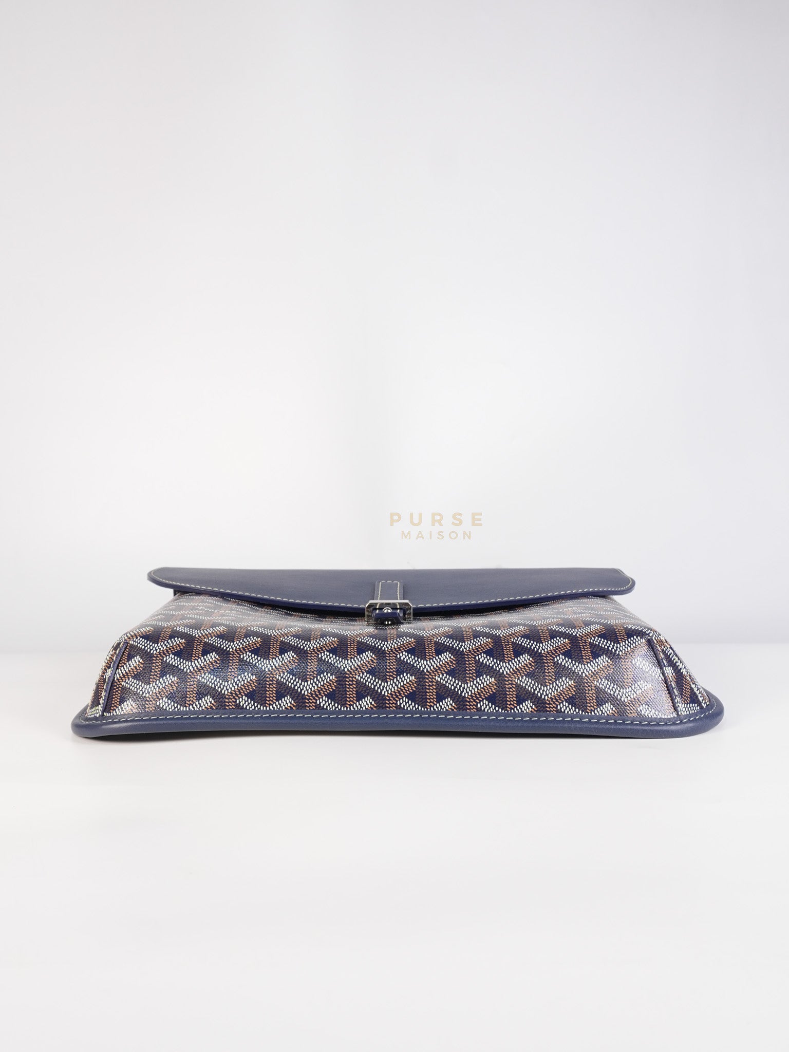 Coursier PM in Navy Blue | Purse Maison Luxury Bags Shop