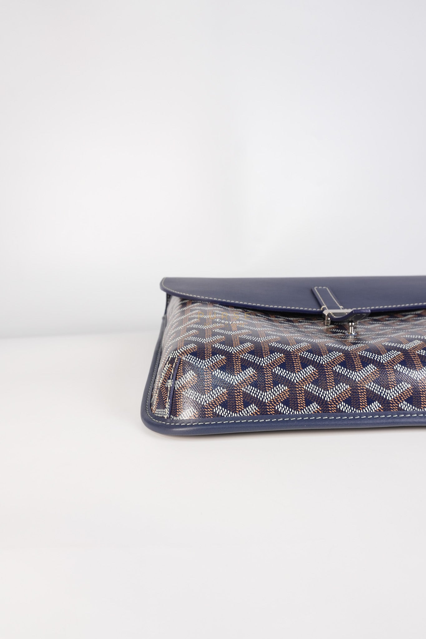 Coursier PM in Navy Blue | Purse Maison Luxury Bags Shop