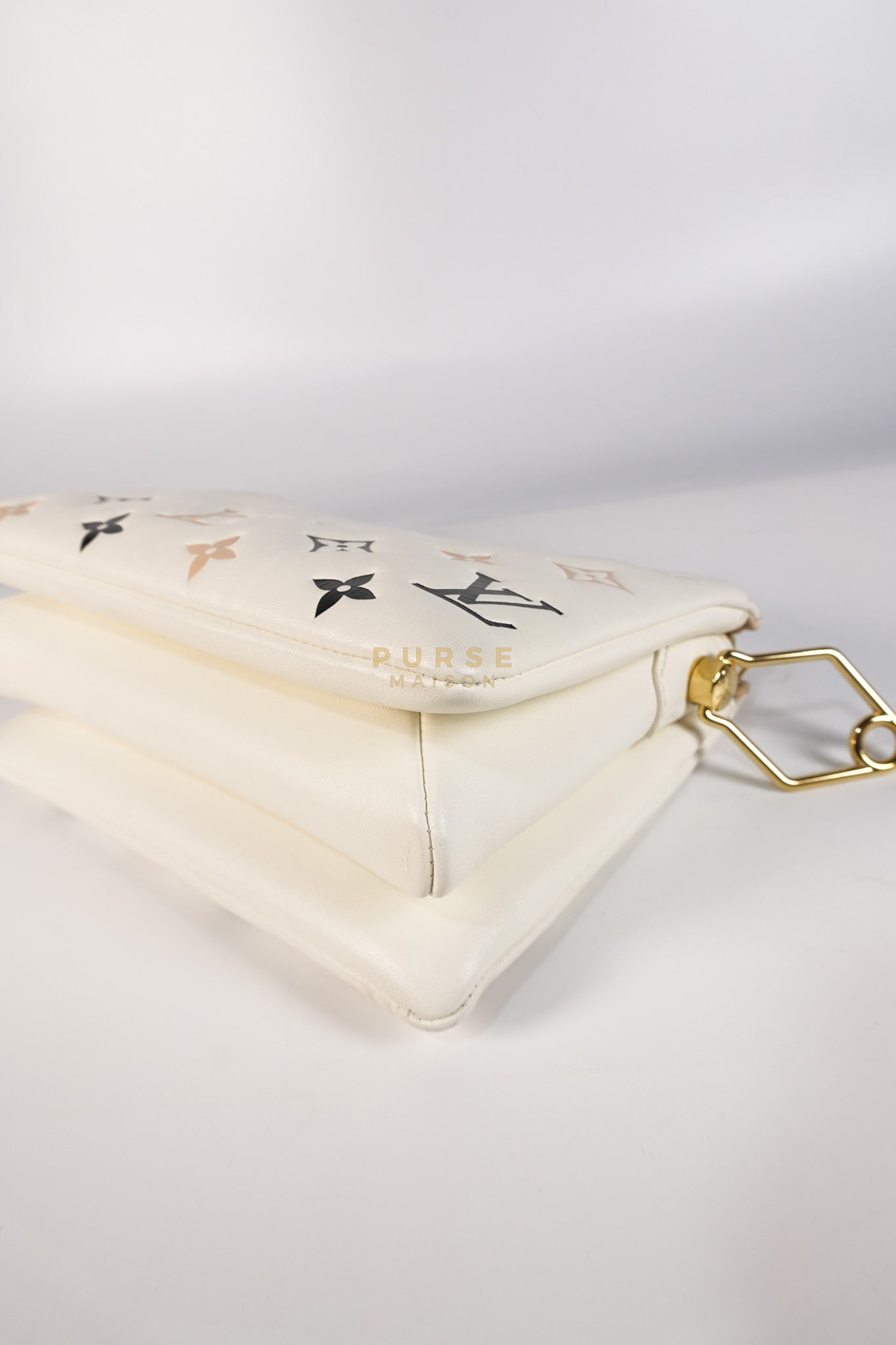 Coussin BB in Tricolor Embossed Monogram Calfskin Leather (Microchip) | Purse Maison Luxury Bags Shop