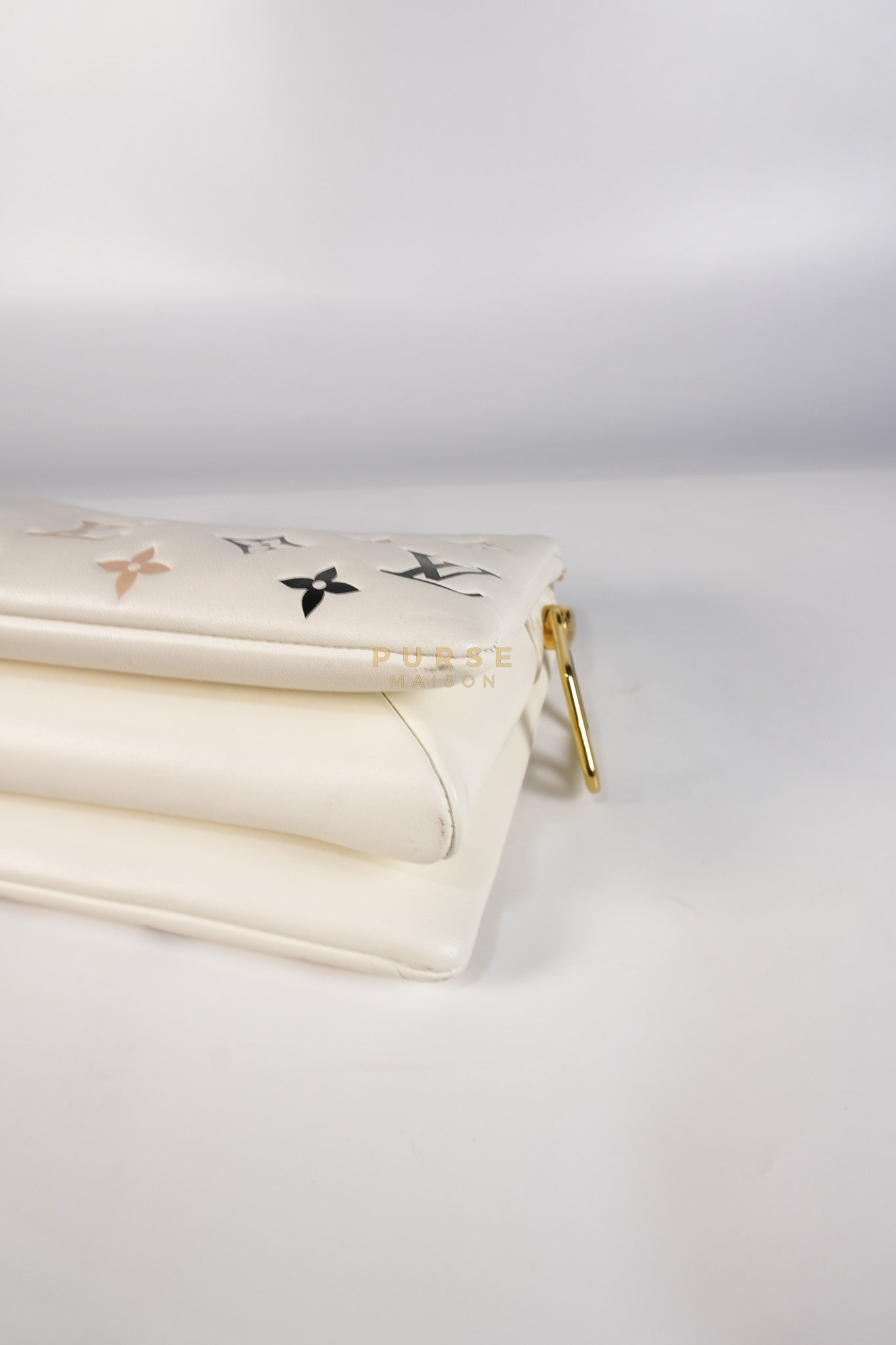 Coussin BB in Tricolor Embossed Monogram Calfskin Leather (Microchip) | Purse Maison Luxury Bags Shop