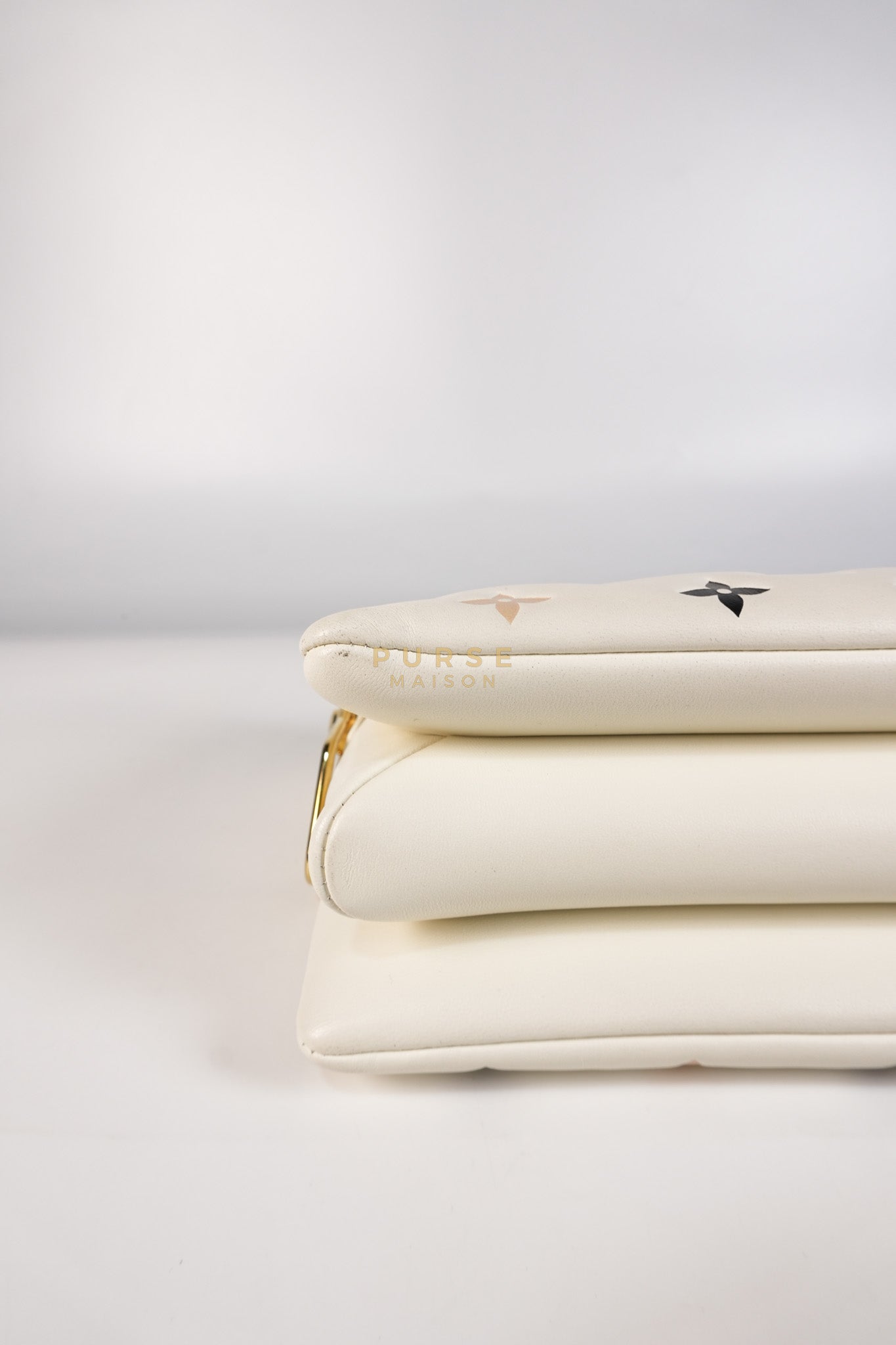 Coussin BB in Tricolor Embossed Monogram Calfskin Leather (Microchip) | Purse Maison Luxury Bags Shop