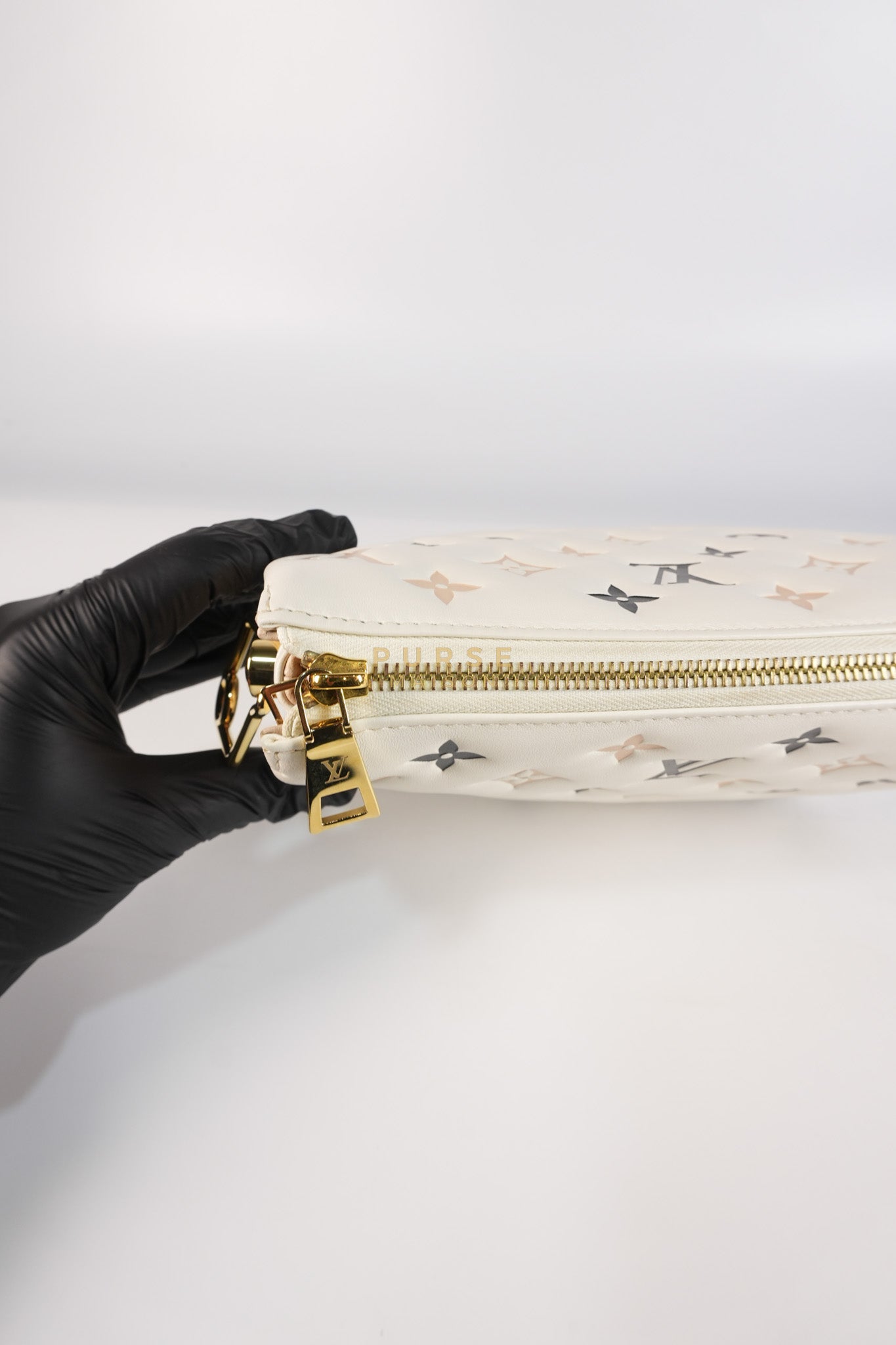 Coussin BB in Tricolor Embossed Monogram Calfskin Leather (Microchip) | Purse Maison Luxury Bags Shop