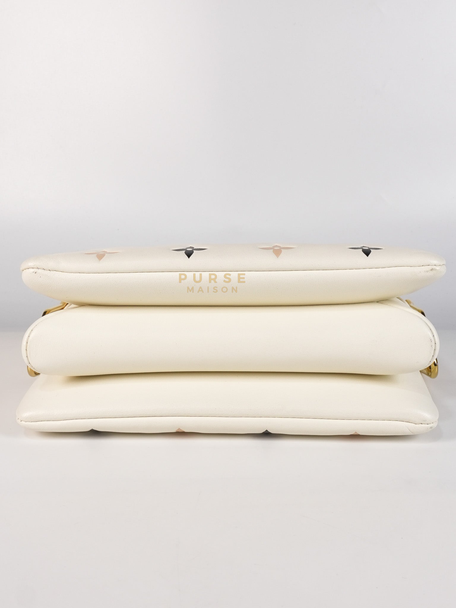 Coussin BB in Tricolor Embossed Monogram Calfskin Leather (Microchip) | Purse Maison Luxury Bags Shop