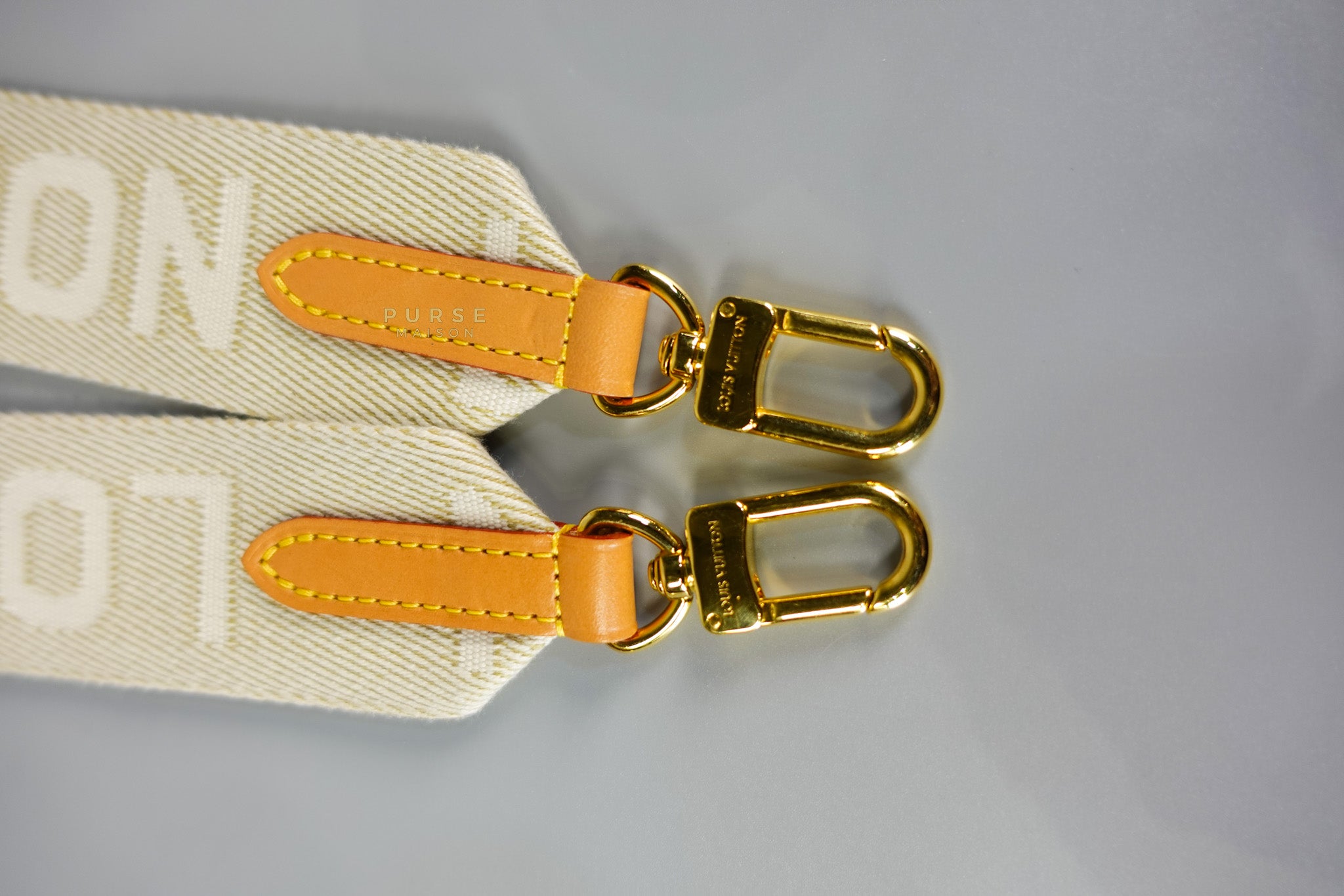 Gold Monogram Lamb Leather Pochette Coussin | Purse Maison Luxury Bags Shop