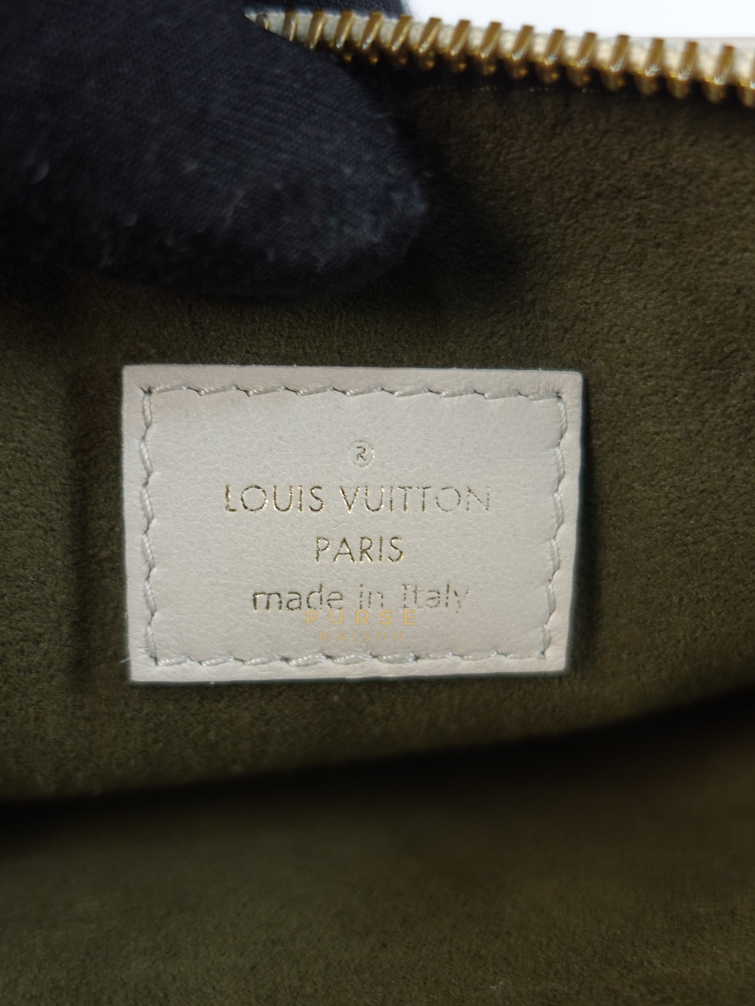 Coussin PM Bag in White Monogram Lambskin Leather (Date Code: PL1201) | Purse Maison Luxury Bags Shop