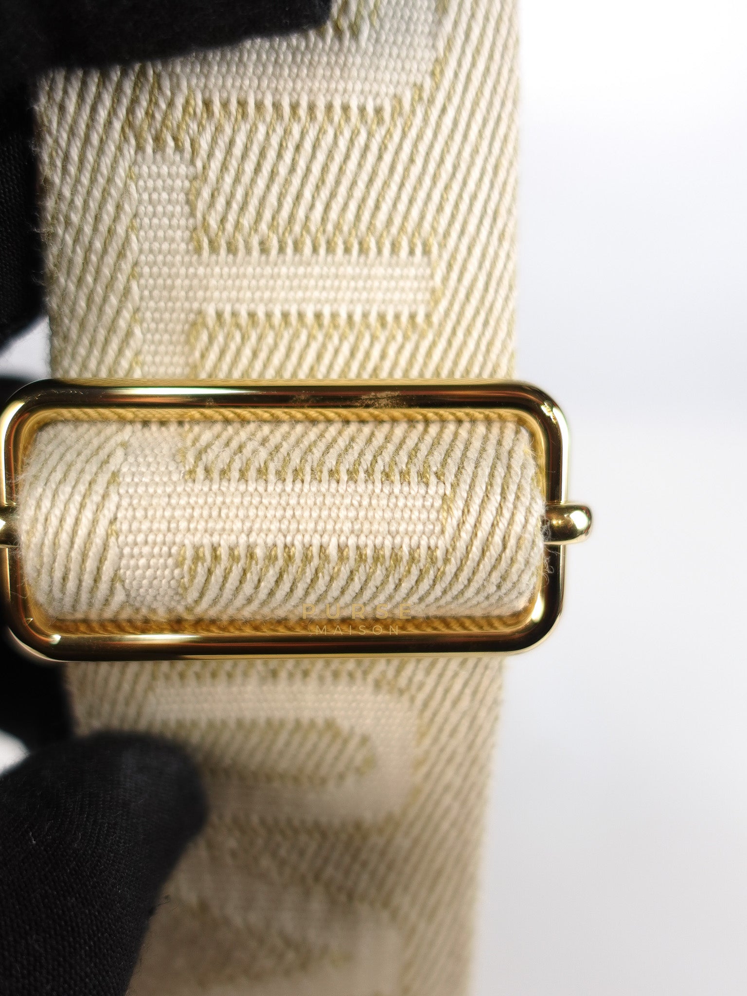 Coussin PM Bag in White Monogram Lambskin Leather (Date Code: PL1201) | Purse Maison Luxury Bags Shop