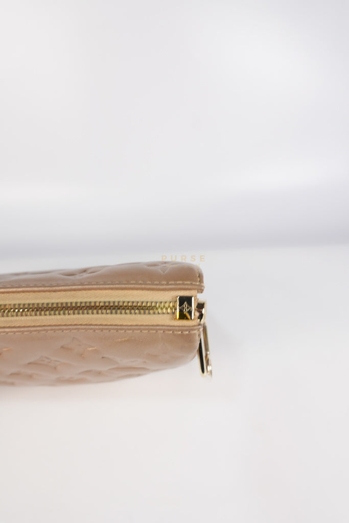 Coussin PM in Metallic Gold Monogram Lambskin Leather (Microchip) | Purse Maison Luxury Bags Shop