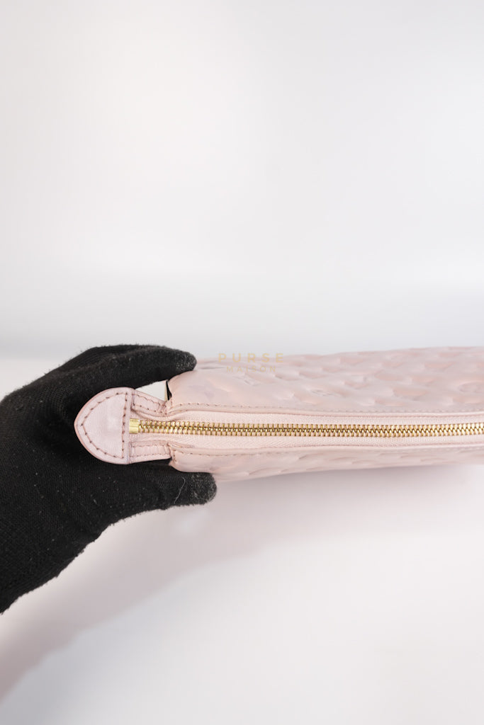 Coussin PM Rose Pink in Embossed Monogram Calfskin Leather (Microchip) | Purse Maison Luxury Bags Shop