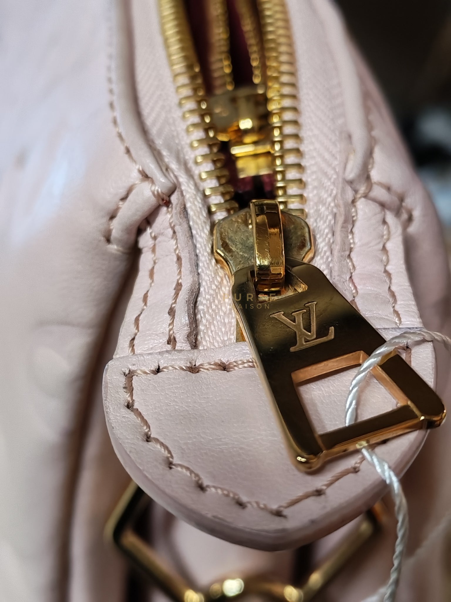 Coussin PM Rose Pink in Embossed Monogram Calfskin Leather (Microchip) | Purse Maison Luxury Bags Shop