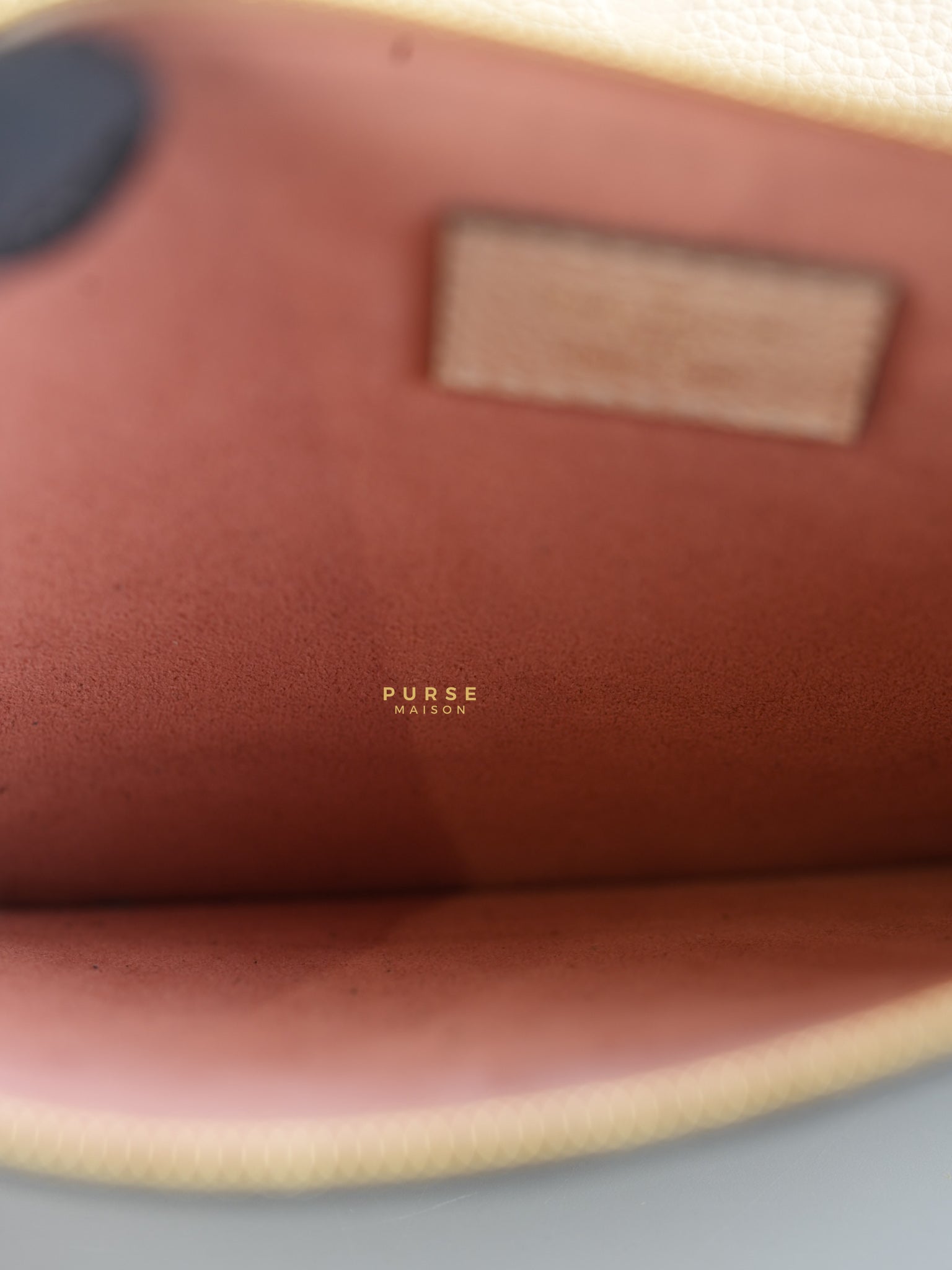 Creme Empreinte Leather Neverfull MM Bag | Purse Maison Luxury Bags Shop