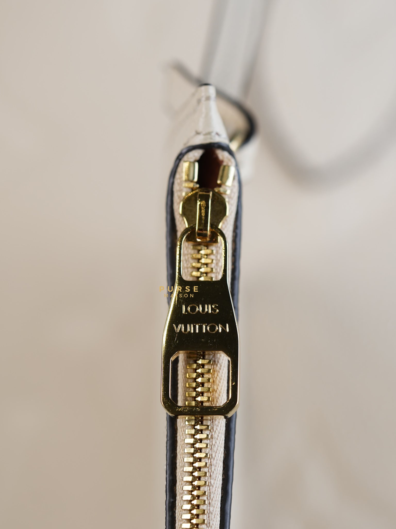 Creme Empreinte Leather Neverfull MM Bag | Purse Maison Luxury Bags Shop