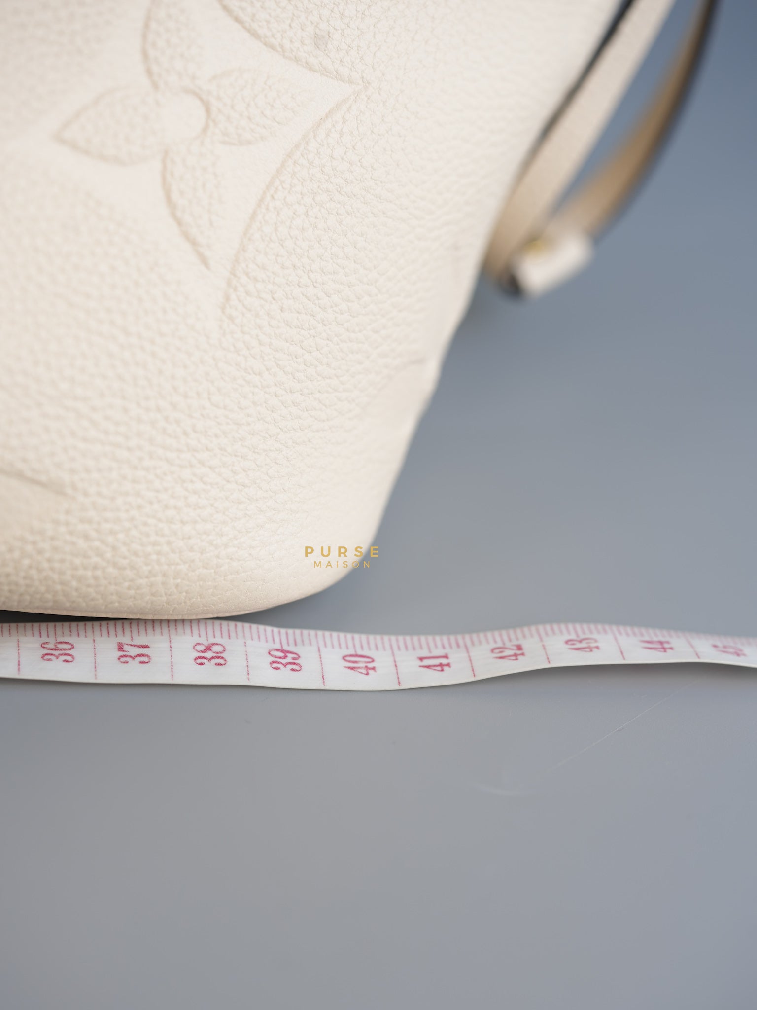 Creme Empreinte Leather Neverfull MM Bag | Purse Maison Luxury Bags Shop