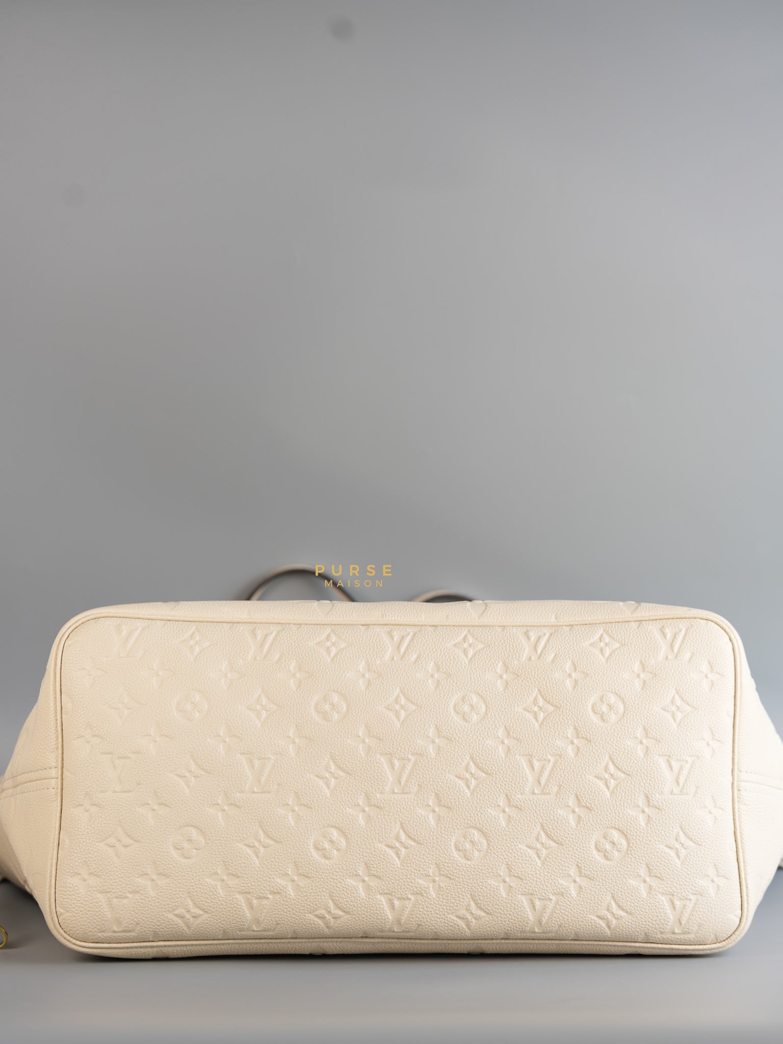 Creme Empreinte Leather Neverfull MM Bag | Purse Maison Luxury Bags Shop