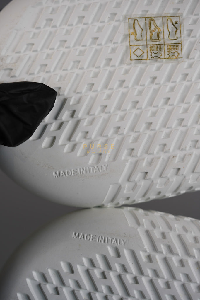 Crew Sneakers in Black & White Size 37.5 Eu (23cm) | Purse Maison Luxury Bags Shop