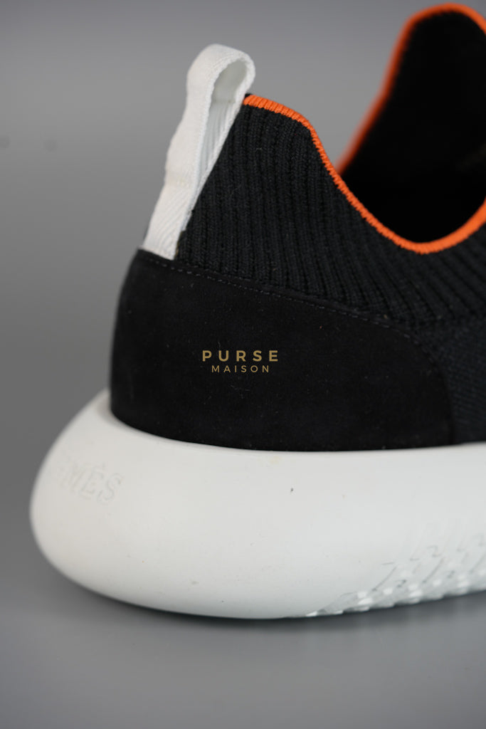 Crew Sneakers in Black & White Size 37.5 Eu (23cm) | Purse Maison Luxury Bags Shop