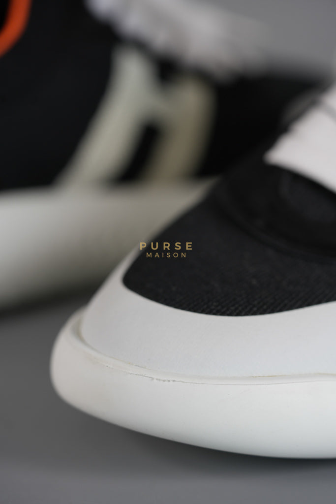 Crew Sneakers in Black & White Size 37.5 Eu (23cm) | Purse Maison Luxury Bags Shop
