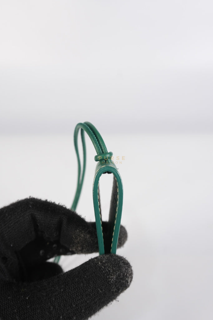 Croc Universal Bag Charm in Vert (Green) | Purse Maison Luxury Bags Shop