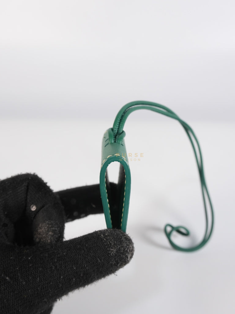 Croc Universal Bag Charm in Vert (Green) | Purse Maison Luxury Bags Shop