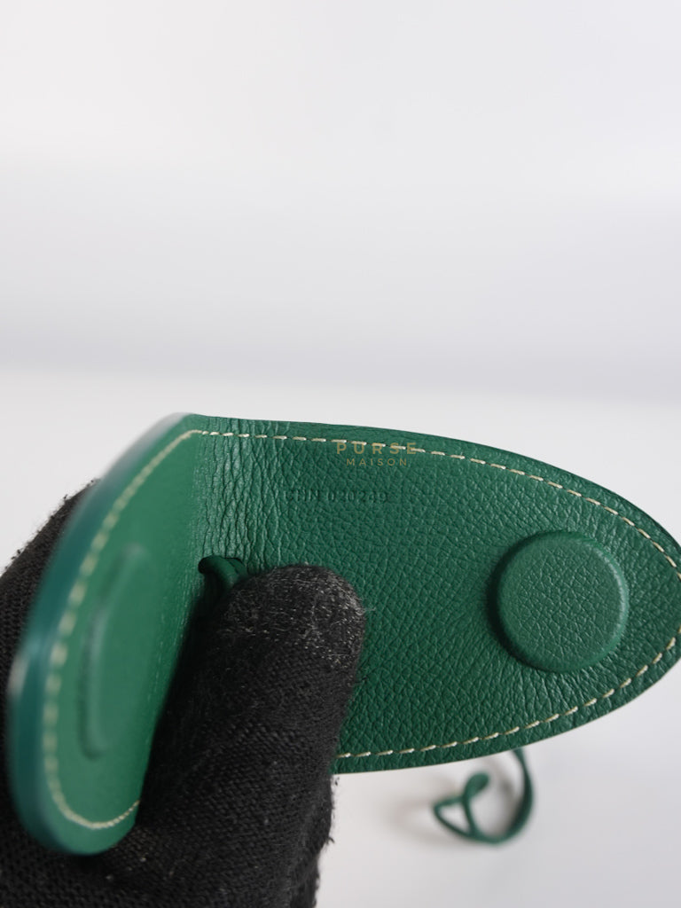 Croc Universal Bag Charm in Vert (Green) | Purse Maison Luxury Bags Shop