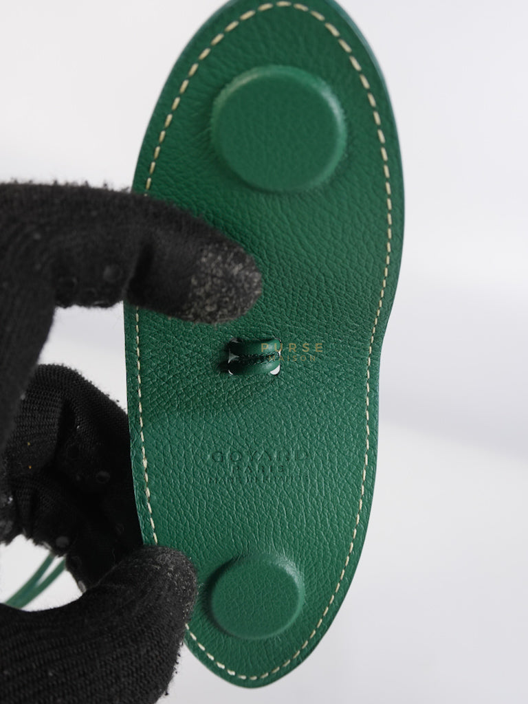 Croc Universal Bag Charm in Vert (Green) | Purse Maison Luxury Bags Shop