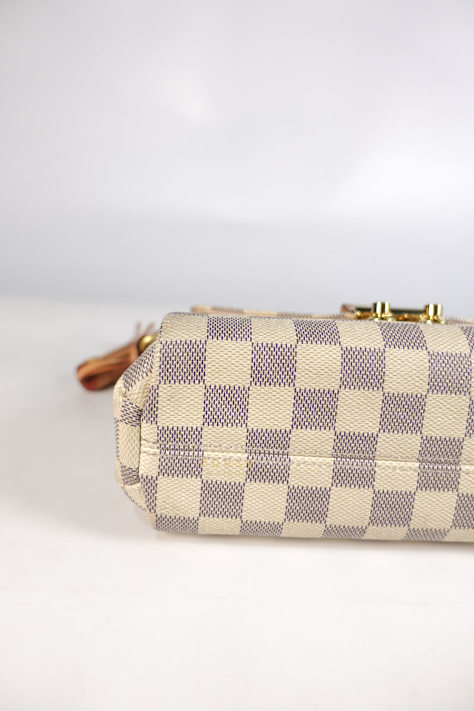 Croisette in Damier Azur Canvas (Date Code: ML2230) | Purse Maison Luxury Bags Shop