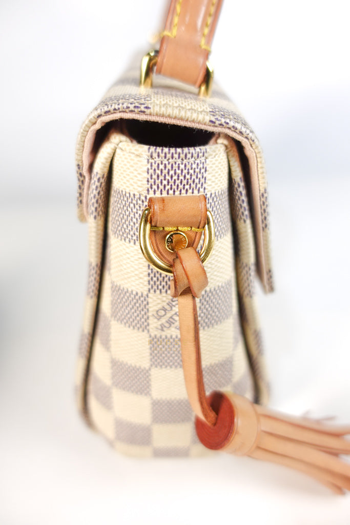 Croisette in Damier Azur Canvas (Date Code: ML2230) | Purse Maison Luxury Bags Shop