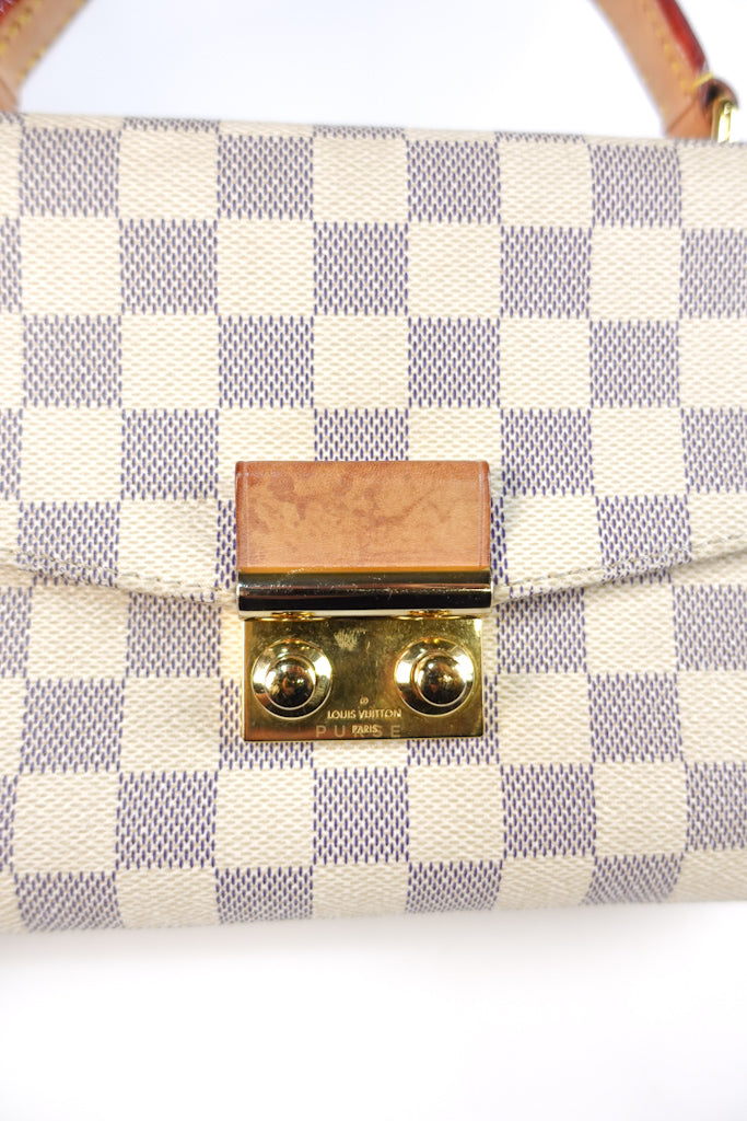 Croisette in Damier Azur Canvas (Date Code: ML2230) | Purse Maison Luxury Bags Shop