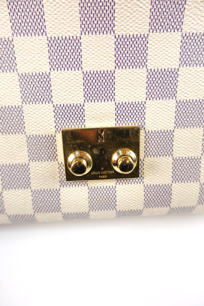 Croisette in Damier Azur Canvas (Date Code: ML2230) | Purse Maison Luxury Bags Shop