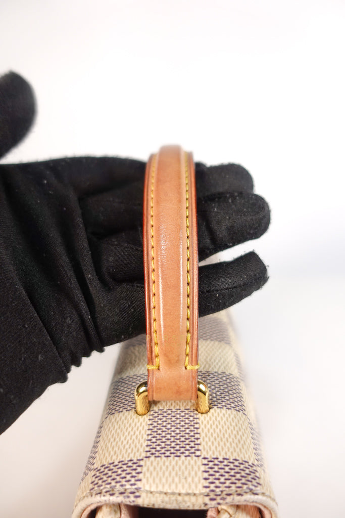 Croisette in Damier Azur Canvas (Date Code: ML2230) | Purse Maison Luxury Bags Shop