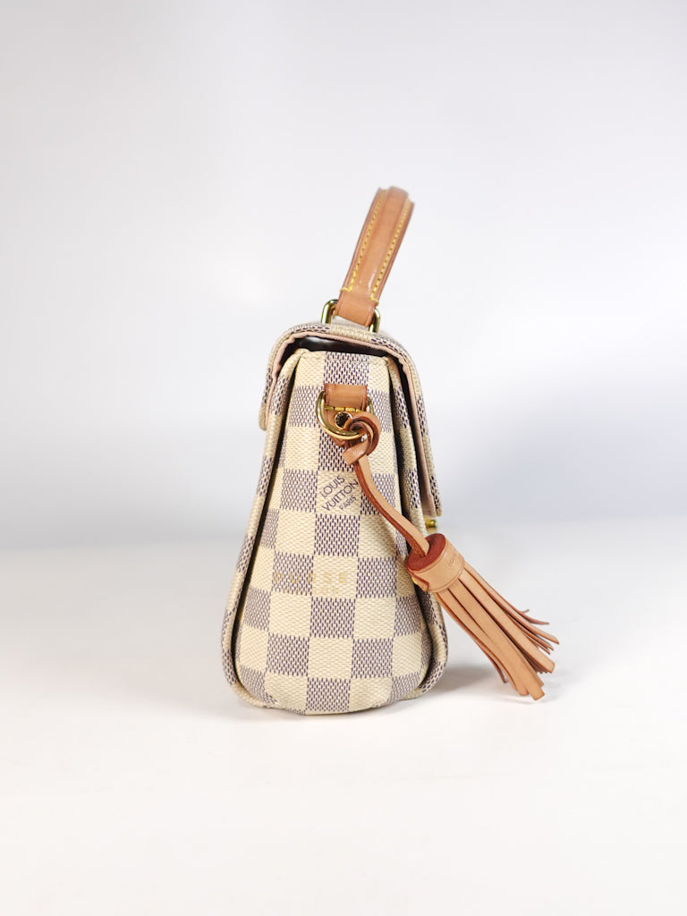 Croisette in Damier Azur Canvas (Date Code: ML2230) | Purse Maison Luxury Bags Shop