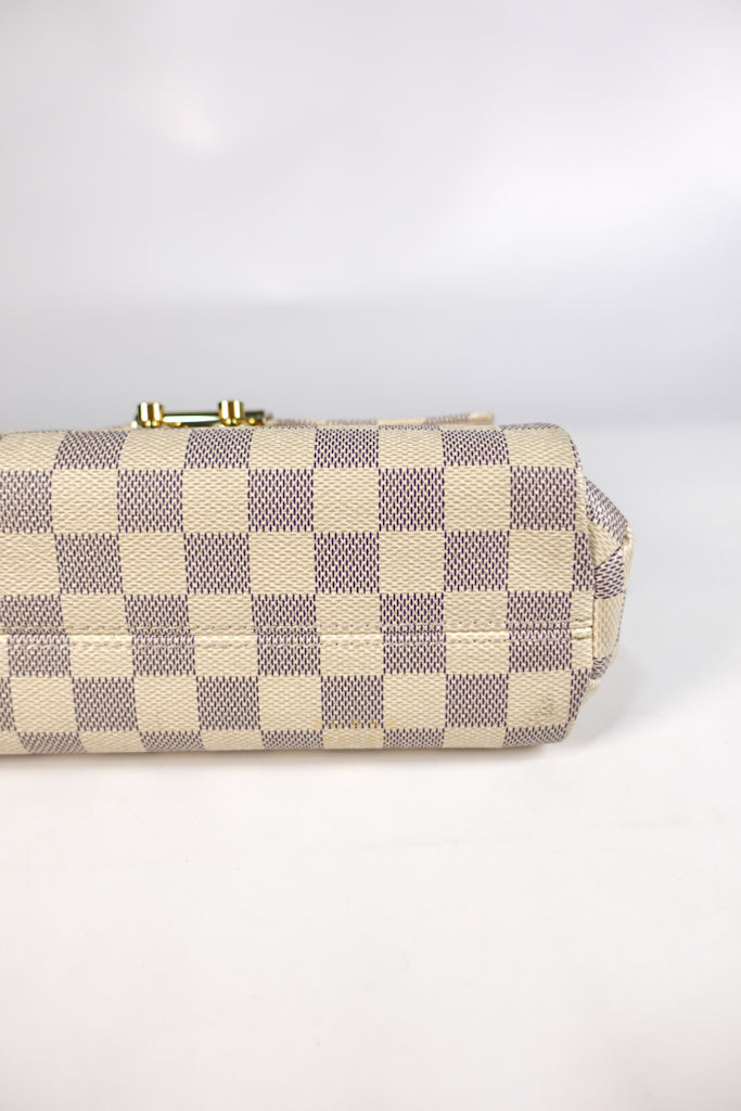 Croisette in Damier Azur Canvas (Date Code: ML2230) | Purse Maison Luxury Bags Shop
