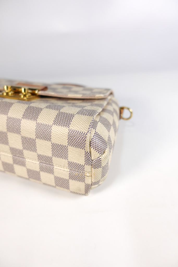 Croisette in Damier Azur Canvas (Date Code: ML2230) | Purse Maison Luxury Bags Shop