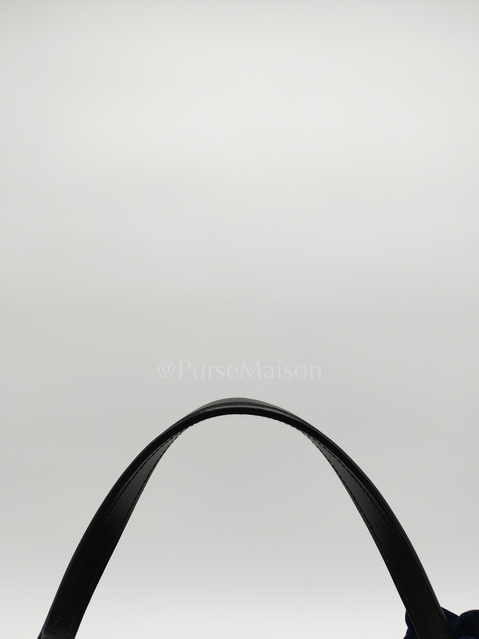 Cuir Monochrome Envelope Flap Shoulder Bag in Black Calfskin Leather & Ruthenium Hardware | Purse Maison Luxury Bags Shop