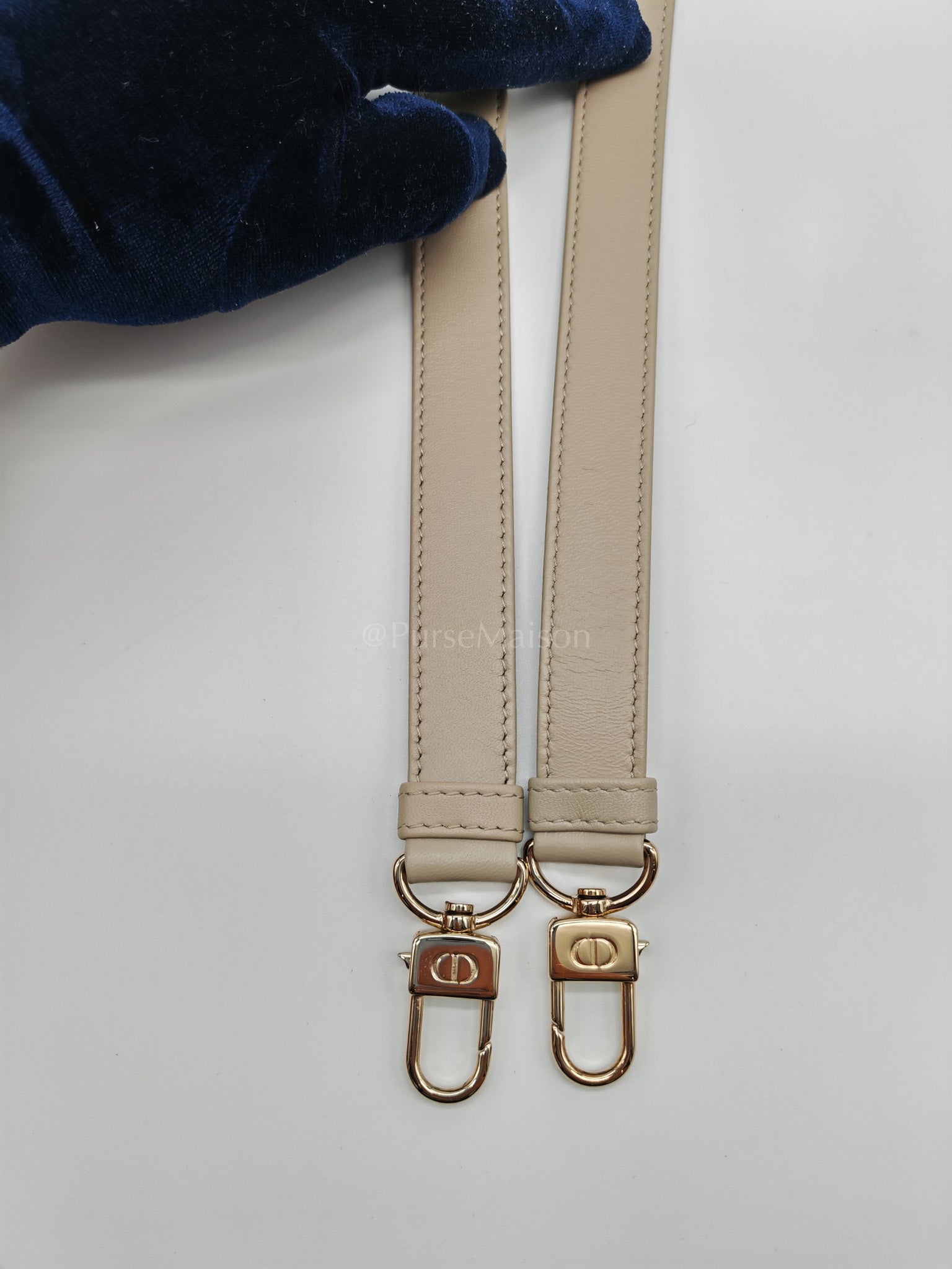 D-Joy Medium Sable Cannage lambskin Leather in Light Gold Hardware | Purse Maison Luxury Bags Shop