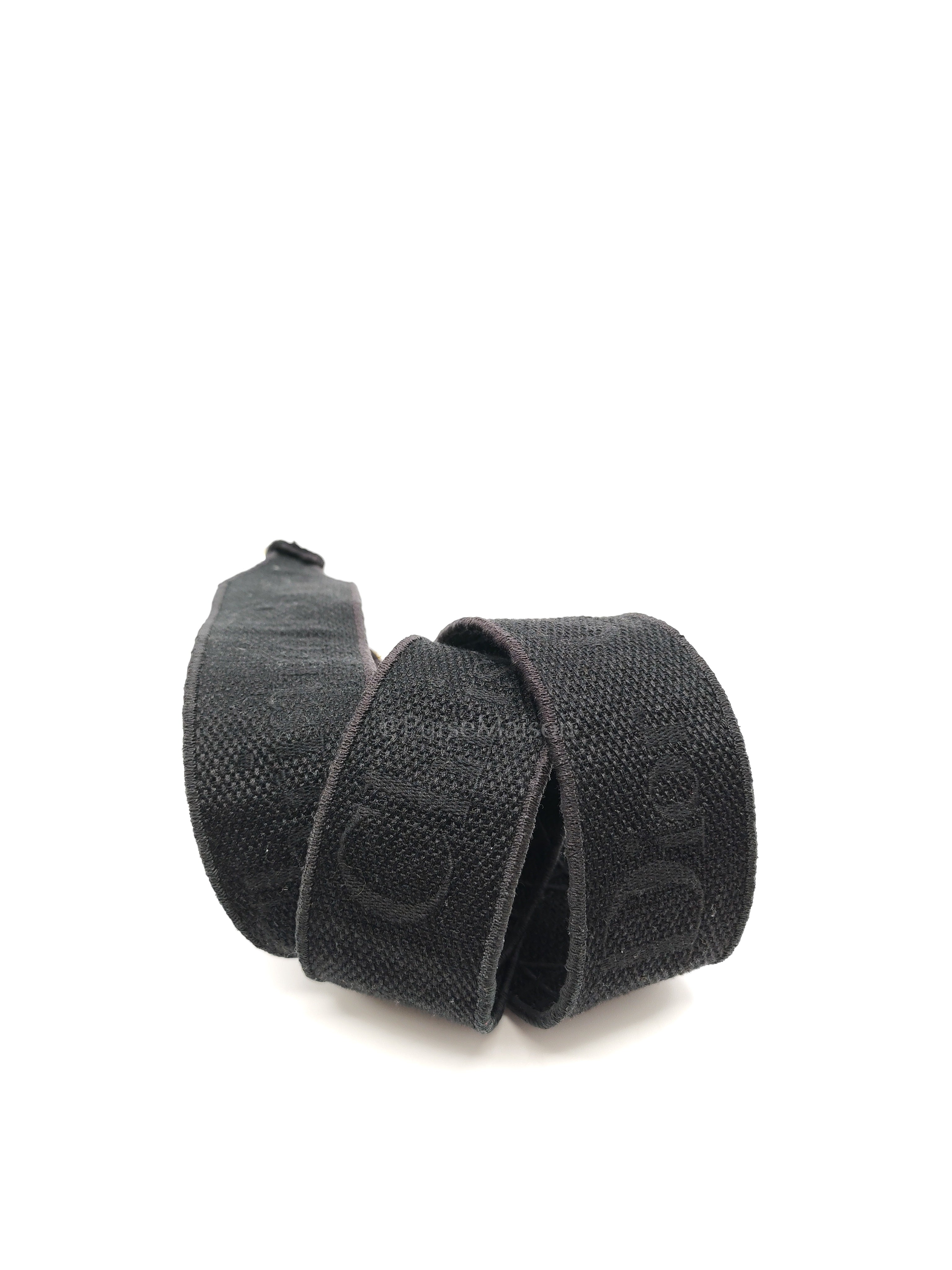 D-Lite Medium in Black Embroidered Canvas & Light Gold Hardware | Purse Maison Luxury Bags Shop