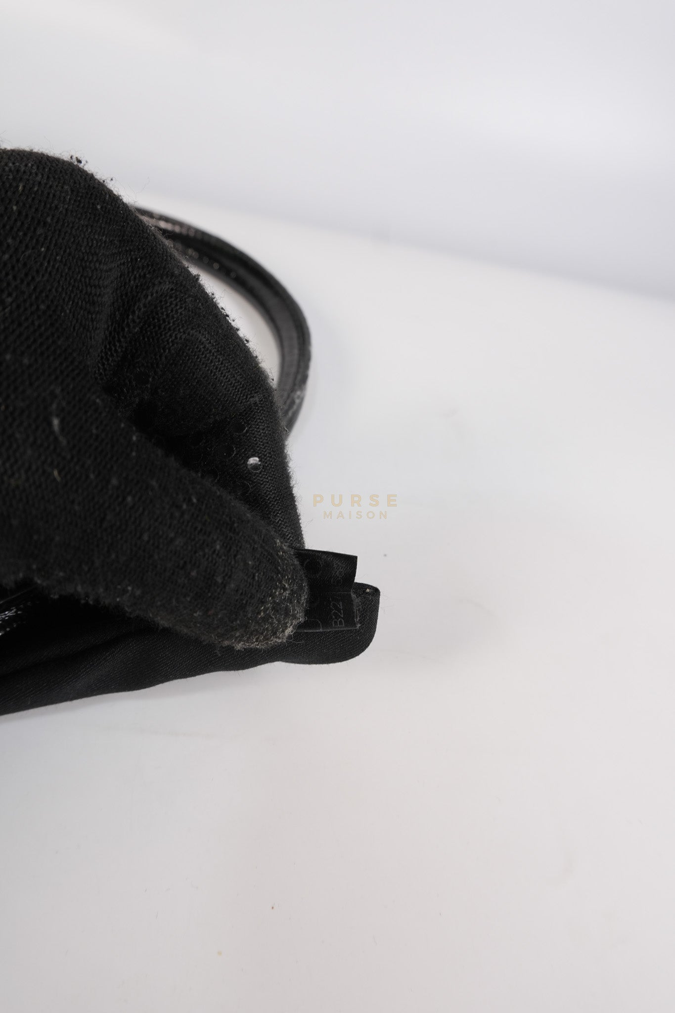 D-Ring Patent Leather Tote Bag in Black | Purse Maison Luxury Bags Shop