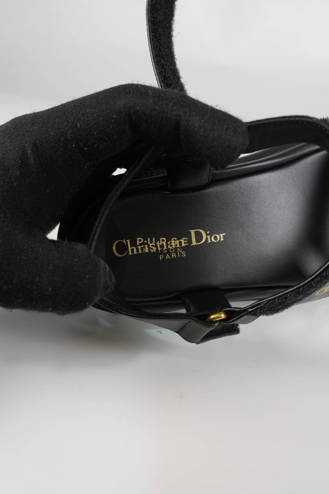 D Wave Sandals in Black Size 37 EU (23.5cm) | Purse Maison Luxury Bags Shop